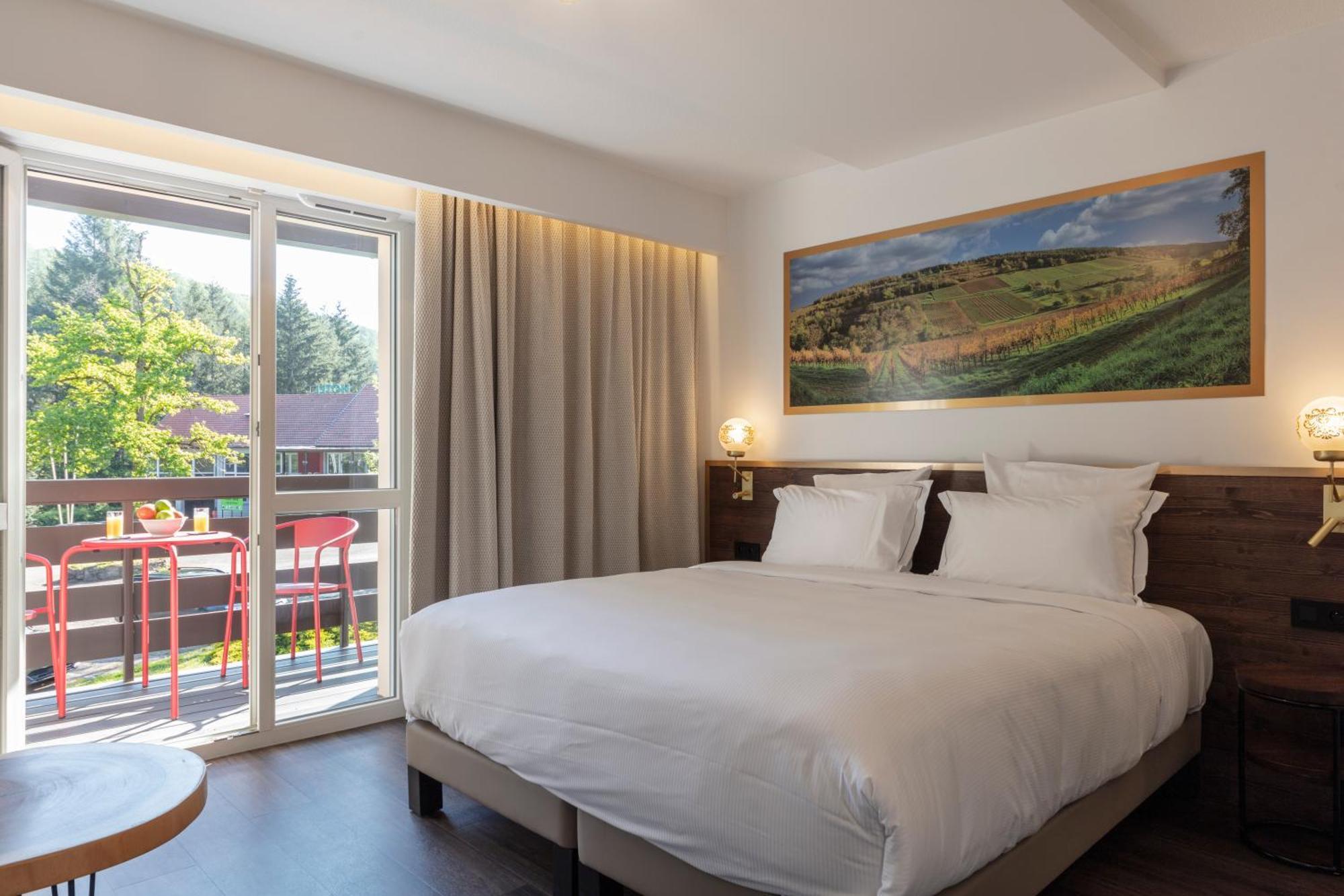 Hotel De La Vallée Noble Soultzmatt Esterno foto